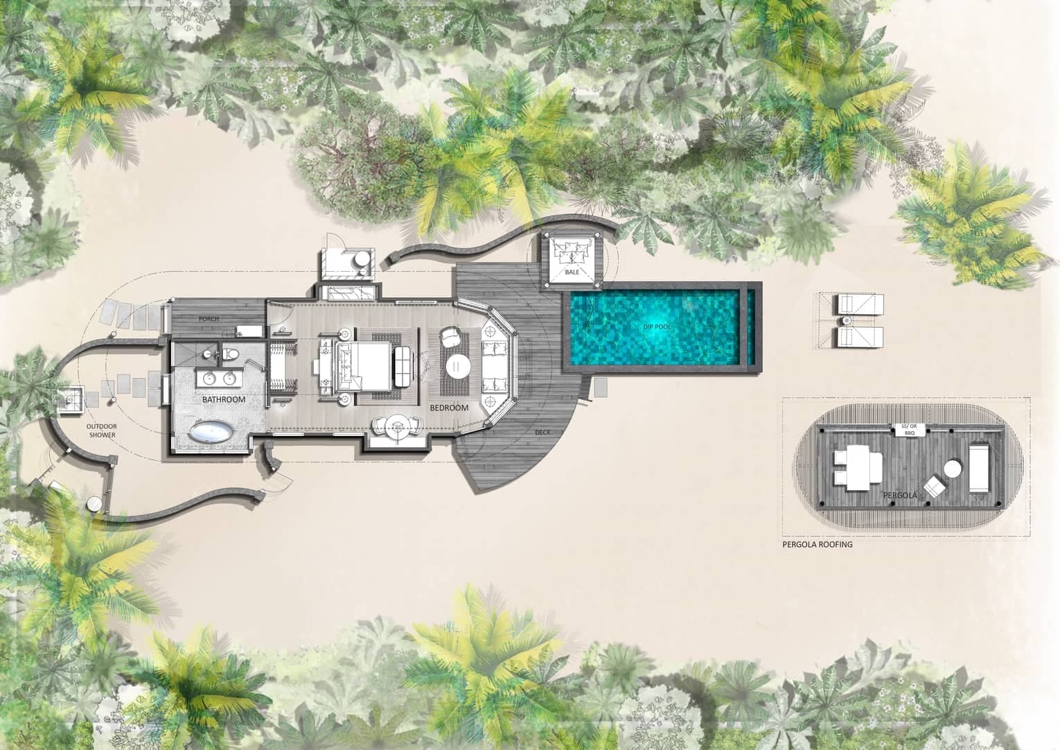 Sunset Beach Villa with Pool - Image 2