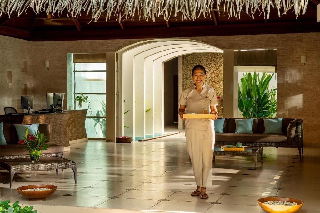 The Reef - Sophisticated Seafood restaurant at Kuramathi Maldives featuring elegant tropical ambiance and gourmet cuisine