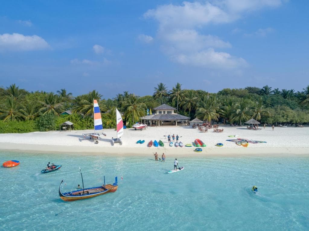 Water Sports - State-of-the-art sportsactivitylocation facility at Villa Nautica Maldives (Paradise Island Resort) with luxurious tropical surroundings and premium amenities