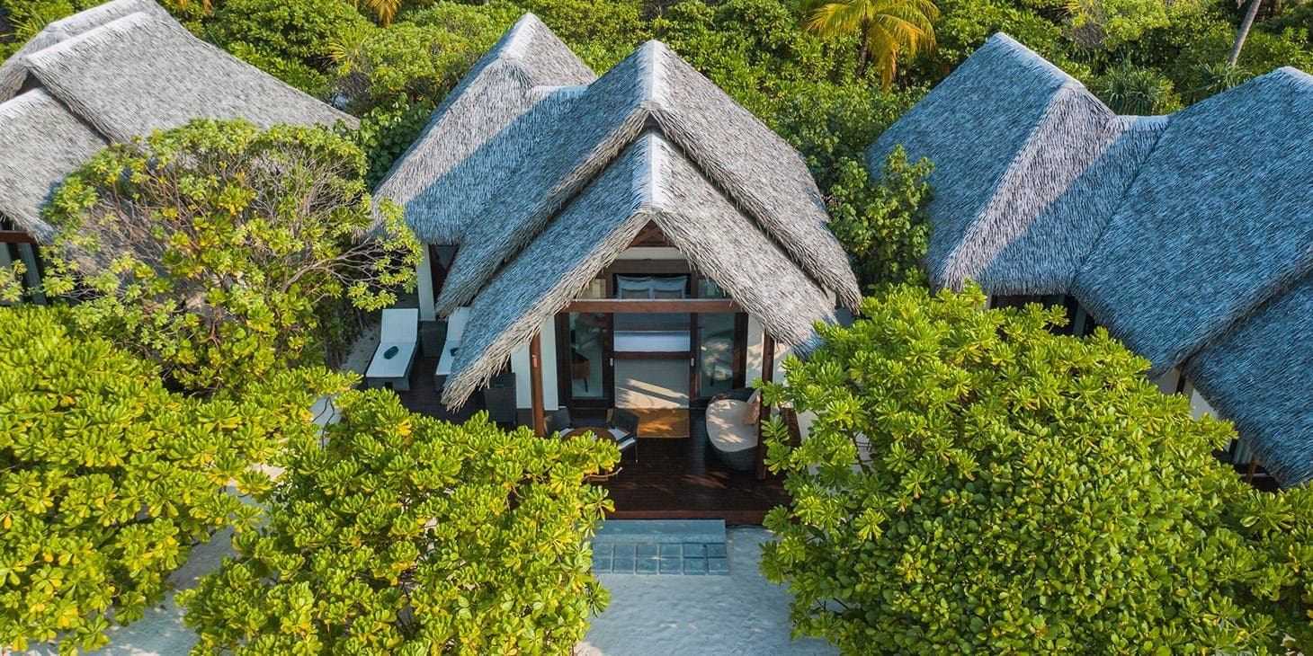 Beach Villa - Elegant 3-guest oceanfront accommodation at Heritance Aarah featuring premium furnishings and stunning Maldives views