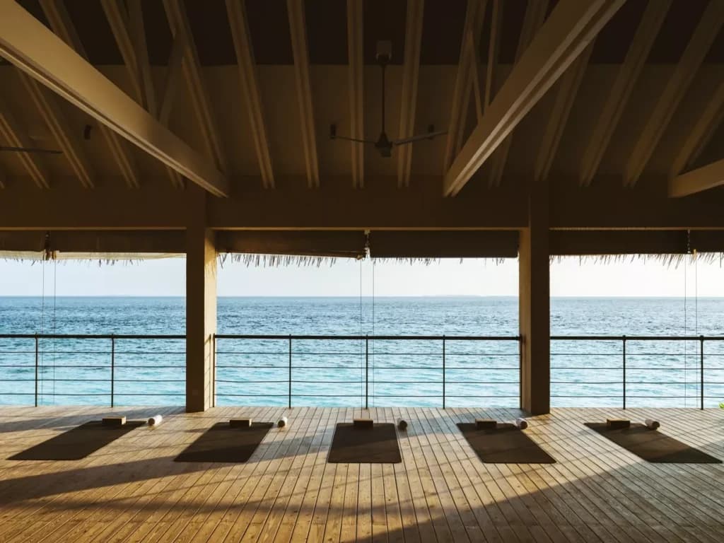 Yoga & Recreation - State-of-the-art localbusiness facility at InterContinental Maldives Maamunagau Resort with luxurious tropical surroundings and premium amenities