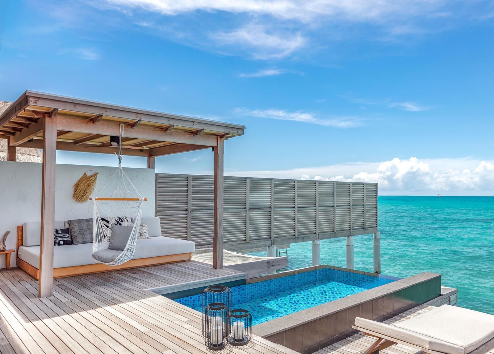 Water Sunrise Villa with Private Pool - Elegant 3-guest oceanfront accommodation at Sirru Fen Fushi Private Lagoon Resort featuring premium furnishings and stunning Maldives views