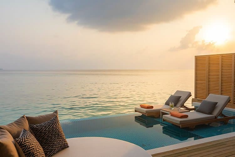 Water Villas with Pool - Sunset View - Image 3