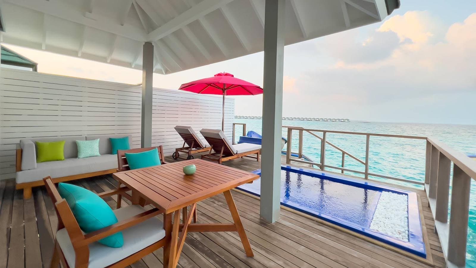 Water Villa with Pool + Slide - Image 3