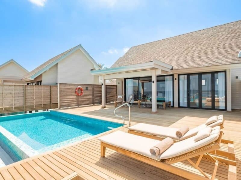 Water Pool Villas - Elegant 1-guest oceanfront accommodation at Ananea Madivaru Maldives featuring premium furnishings and stunning Maldives views