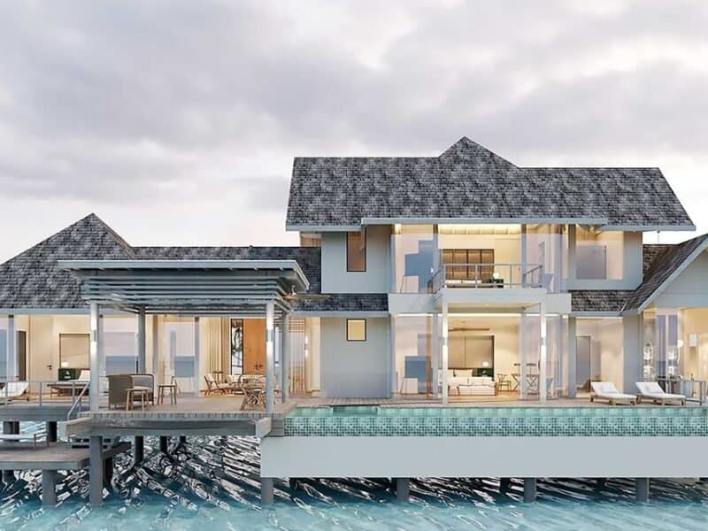 3-Bedroom Water Residence with Private Pool - Elegant 1-guest oceanfront accommodation at Ananea Madivaru Maldives featuring premium furnishings and stunning Maldives views