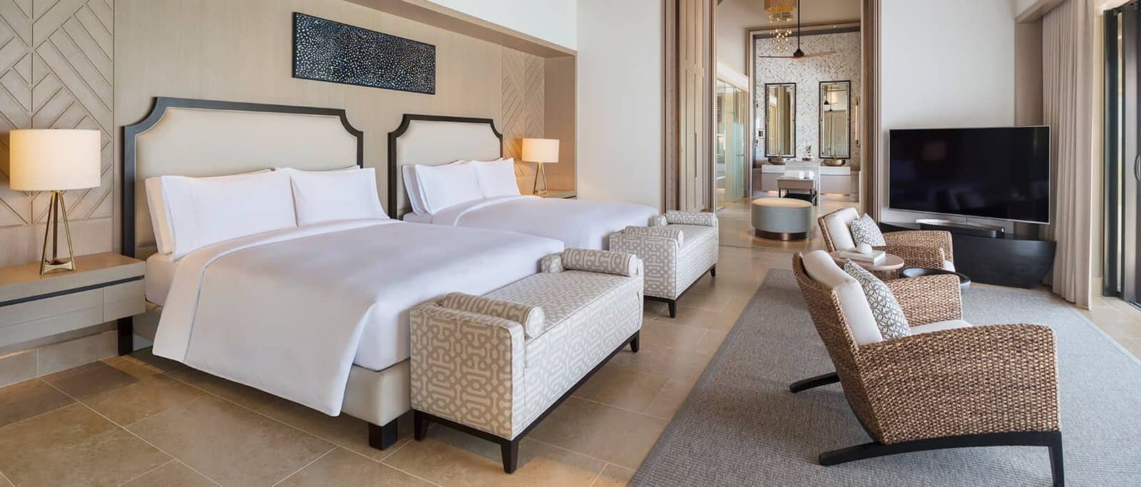 Two Queen Bedded Reef Villa with Pool - Waldorf Astoria