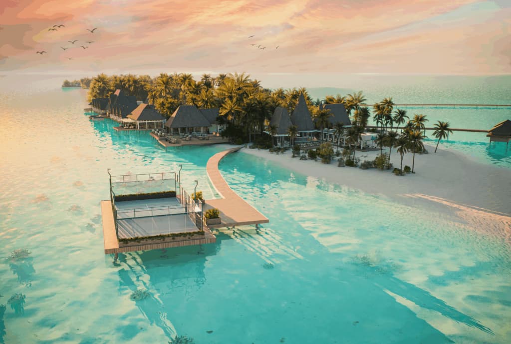Meyyafushi Maldives - 5-star resort in Baa Atoll featuring pristine beaches, crystal-clear lagoon, and overwater villas