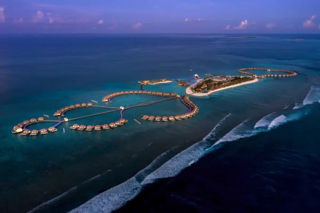 Radisson Blu Resort - 5-star resort in North Ari (Alif Alif Atoll) featuring pristine beaches, crystal-clear lagoon, and overwater villas