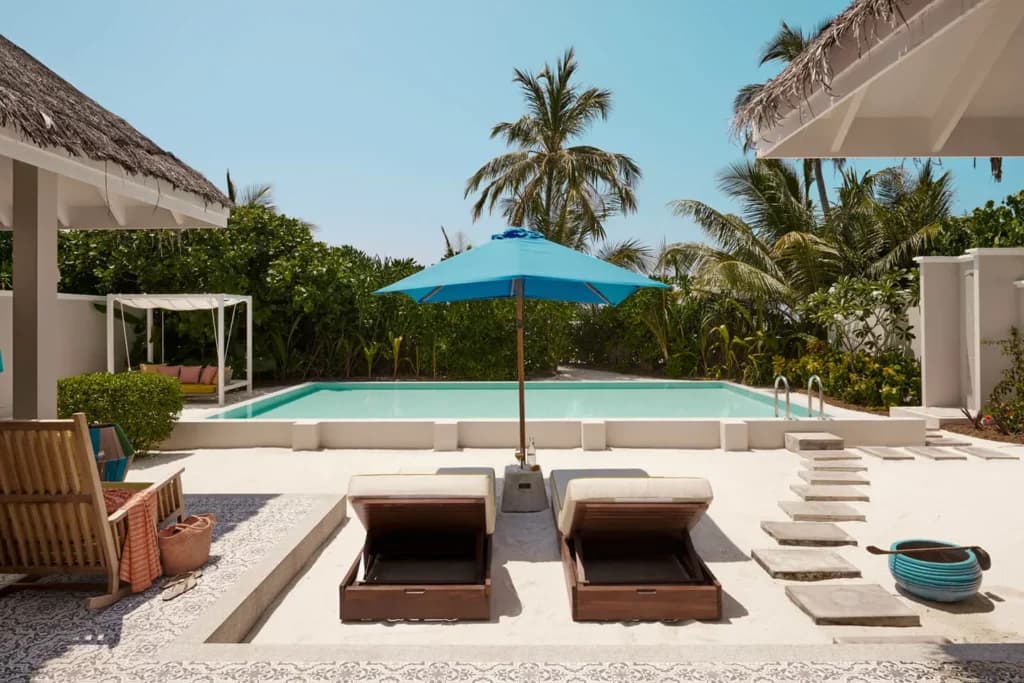 Two Bedroom Beach Villa with Pool - Seaside Finolhu