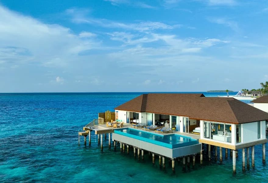 Two Bedroom Sunset Over Water Pool Residence - Avani+ Fares Maldives Resort