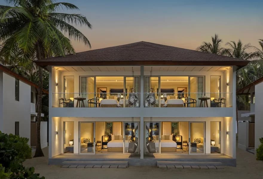 Four Bedroom Beach Pavilion - Avani+ Fares Maldives Resort