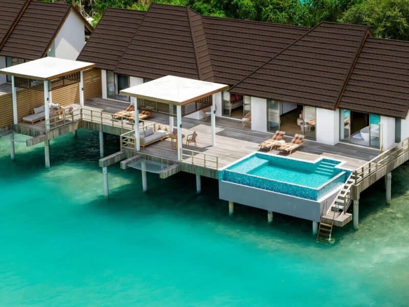 2-bedroom Semi-Ocean Pool Villa - Meyyafushi Maldives