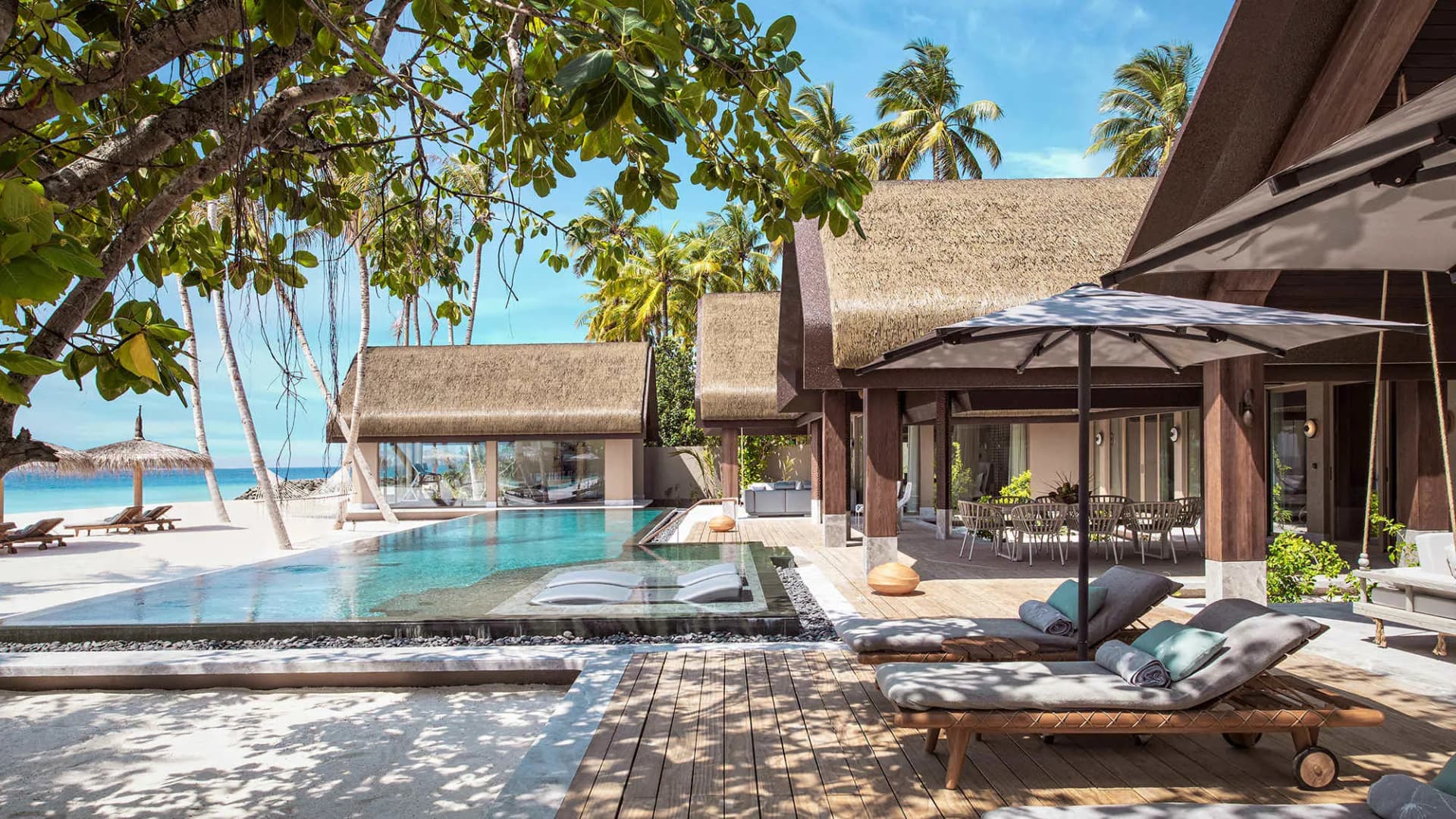 Three Bedroom Wellbeing Beach Pool Residence - JOALI Being