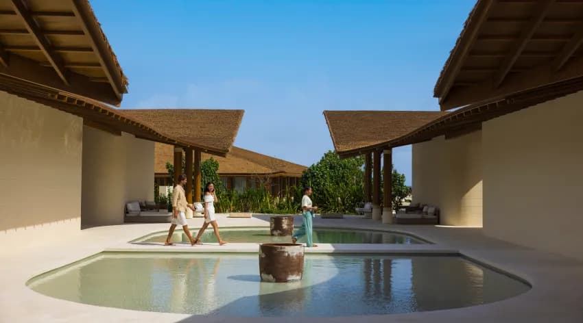 Spa Cenvaree Retreat - State-of-the-art spa facility at Centara Grand Lagoon Maldives with luxurious tropical surroundings and premium amenities