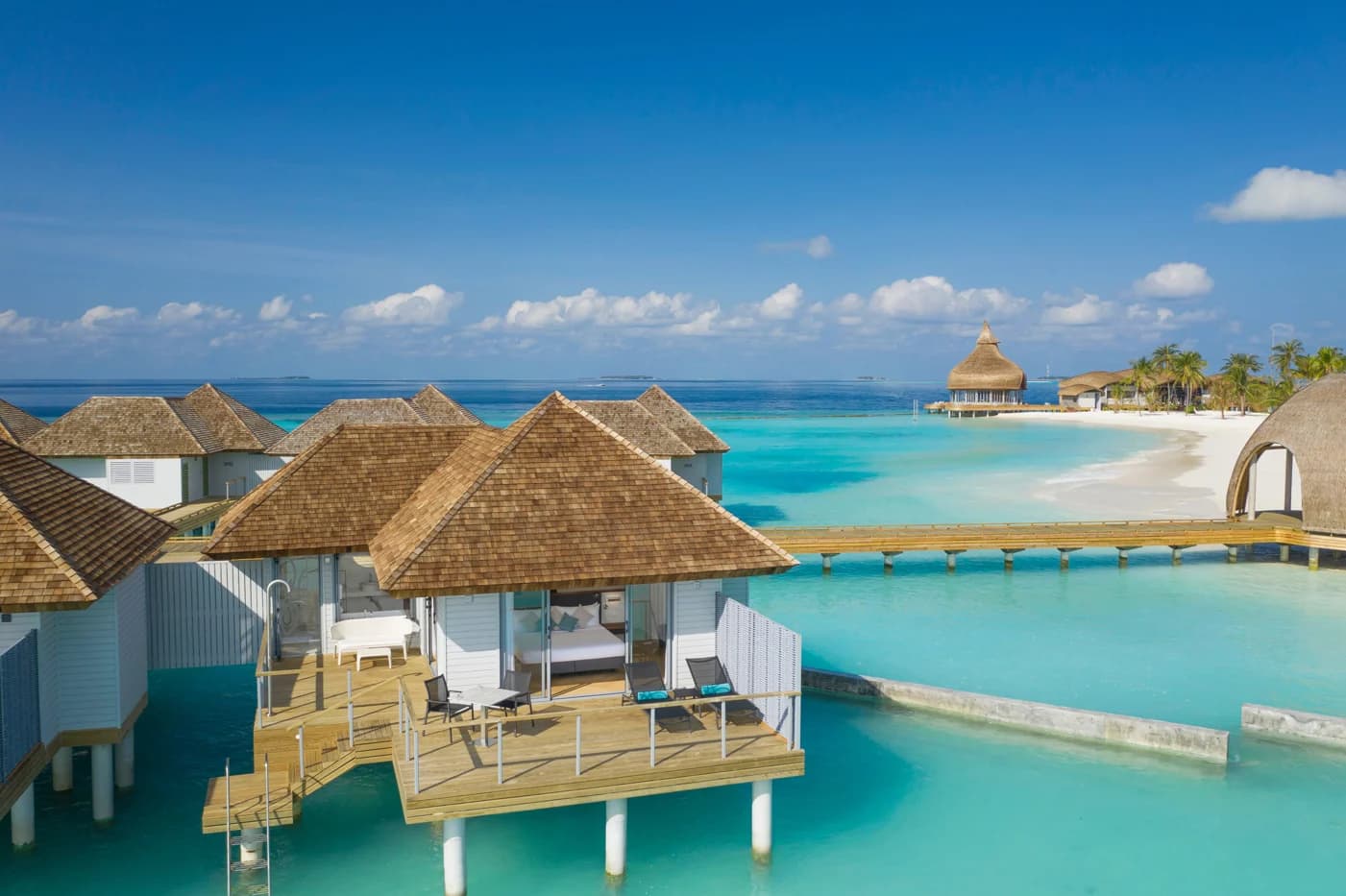 1 Bedroom Sunset Over Water Villa with Hot Tub - OUTRIGGER Maldives Maafushivaru
