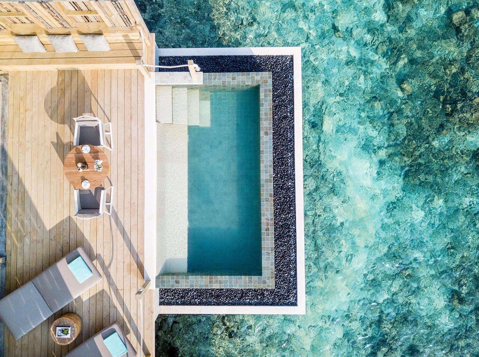 One Bedroom Sunset Lagoon Pool Villa - InterContinental Maldives Resort