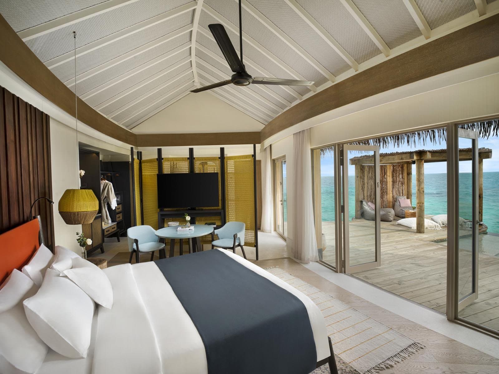 Two Bedroom Overwater Pool Residence - Elegant 1-guest oceanfront accommodation at InterContinental Maldives Maamunagau Resort featuring premium furnishings and stunning Maldives views