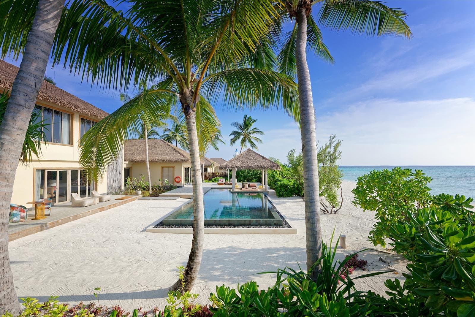 Two Bedroom Beachfront Pool Residence - InterContinental Maldives Resort
