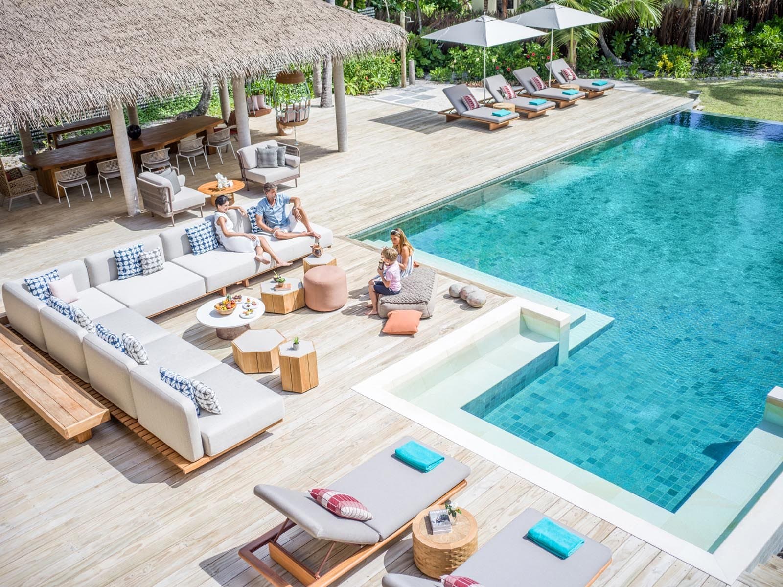 Three Bedroom Royal Beachfront Residence - InterContinental Maldives Resort