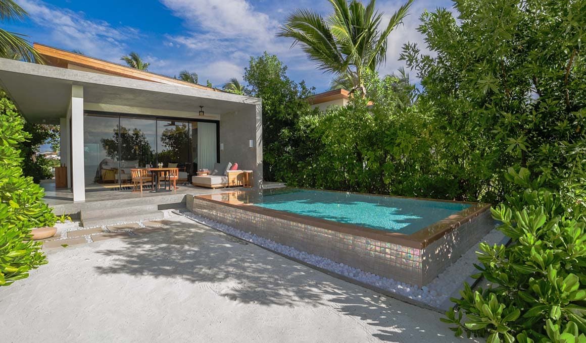Sunrise Beach Villa with Private Pool - Kuda Villingili Maldives