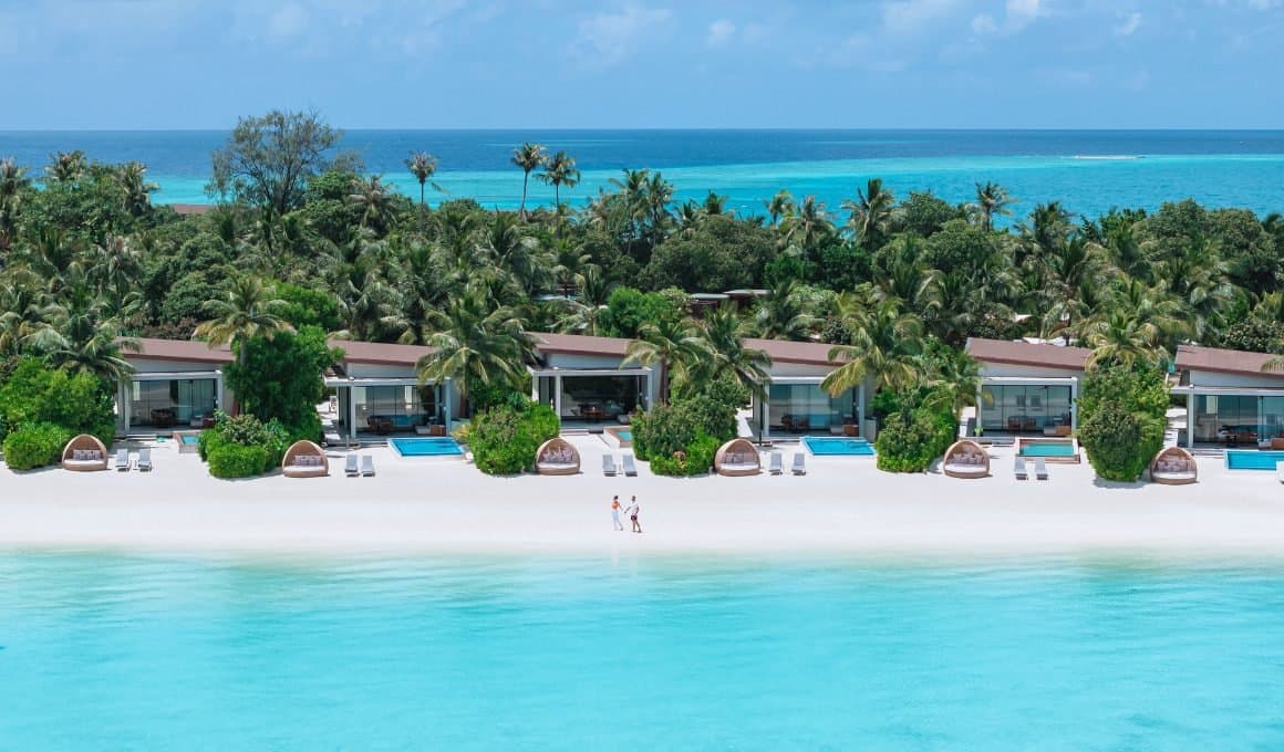 Sunset Beach Villa with Private Pool - Kuda Villingili Maldives
