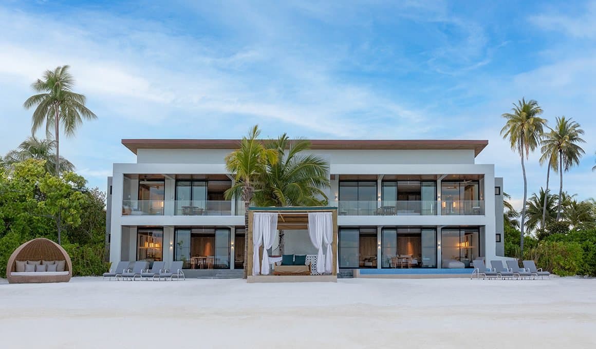 Four Bedroom Beach Villa with Private Pool - Kuda Villingili Maldives