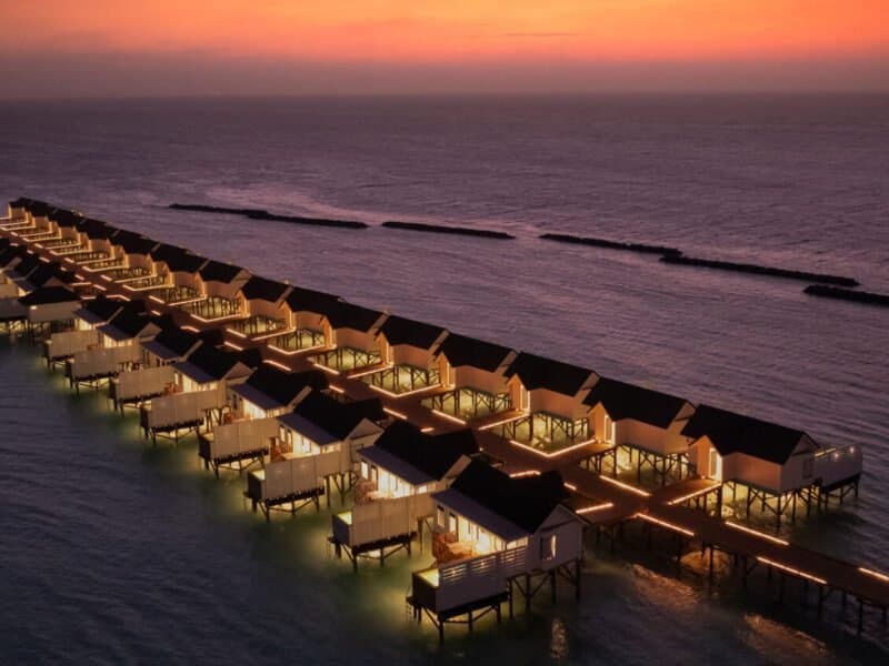 Honeymoon Sunset Water Villa with Pool - OBLU Nature Helengili