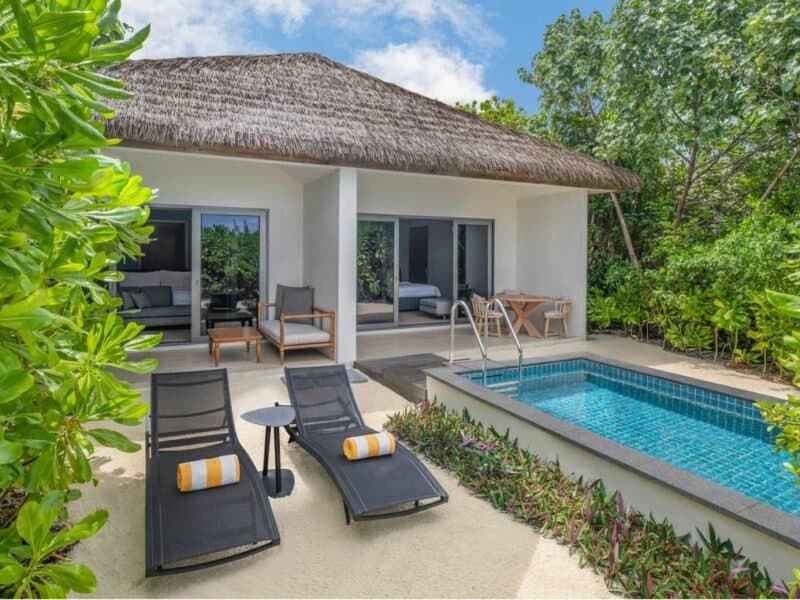 2 Bedroom Beach Pool - Le Méridien Maldives