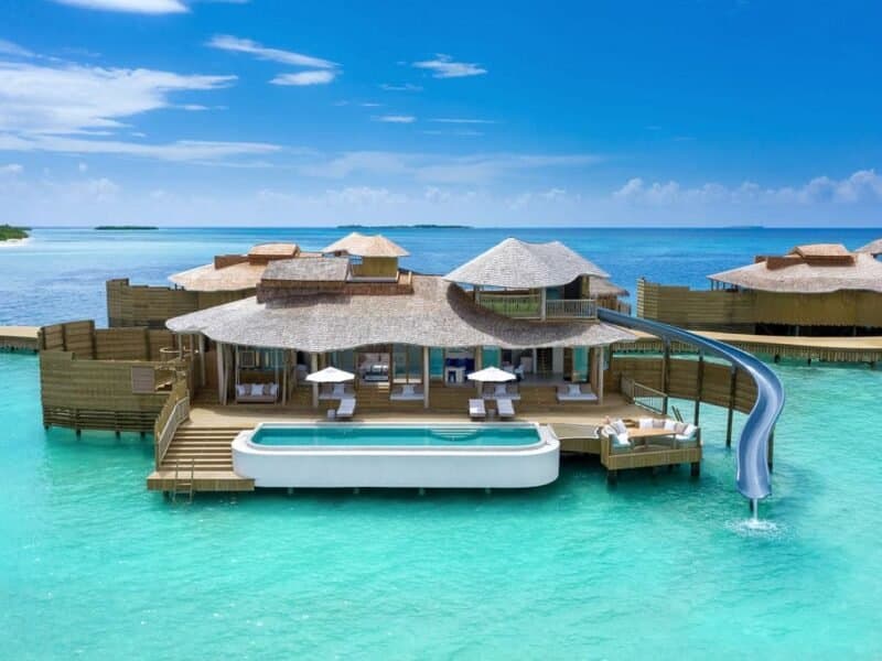 1 Bedroom Water Reserve with Slide - Elegant 1-guest oceanfront accommodation at Soneva Jani featuring premium furnishings and stunning Maldives views