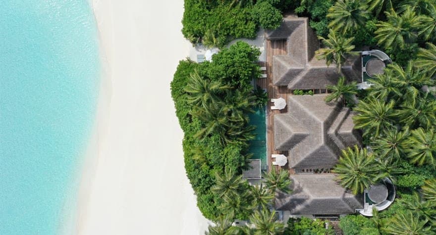 Two Bedroom Beach Pool Residence - Anantara Kihavah