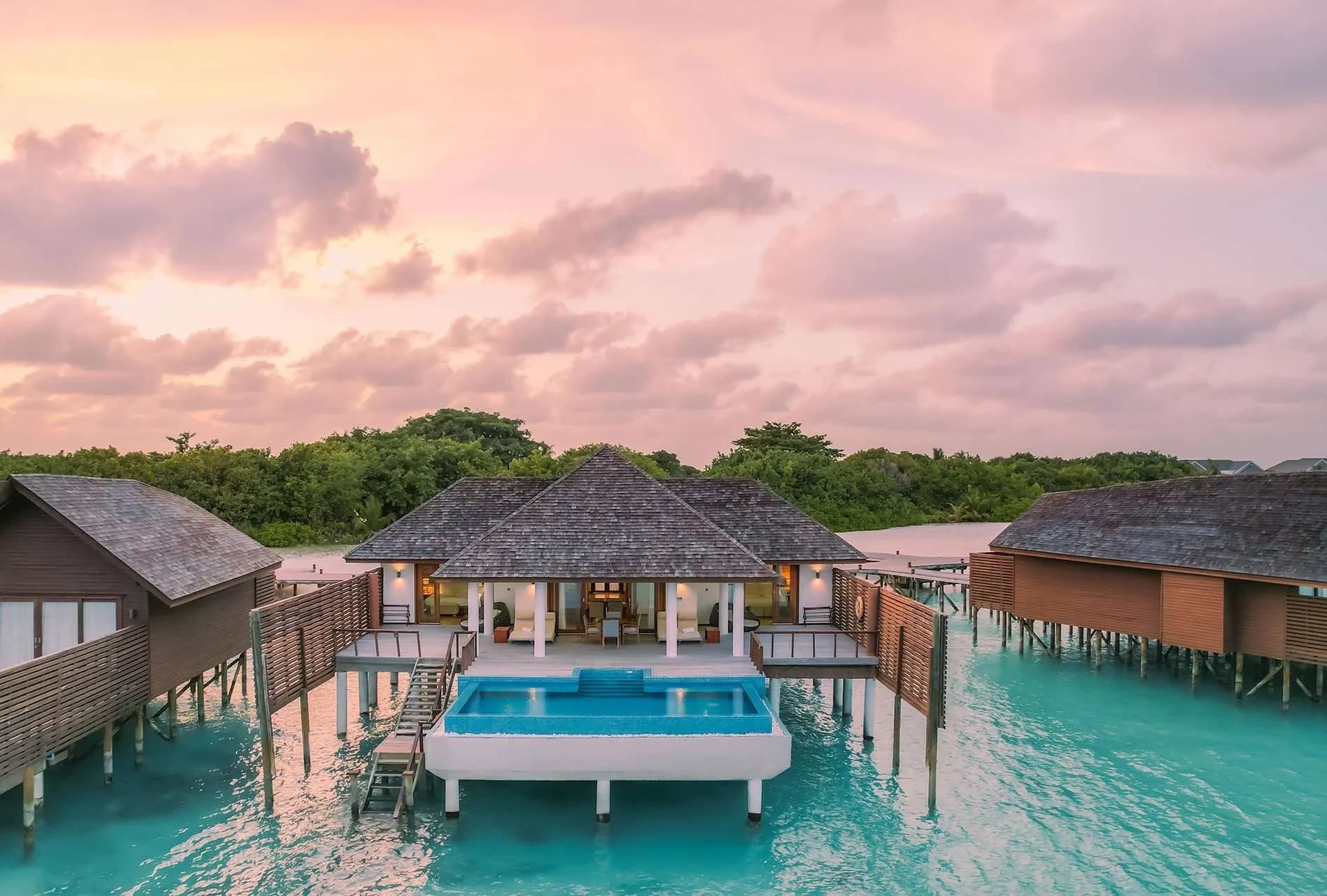 Two-Bedroom Ocean Villa with Pool - Hideaway Beach Resort & Spa