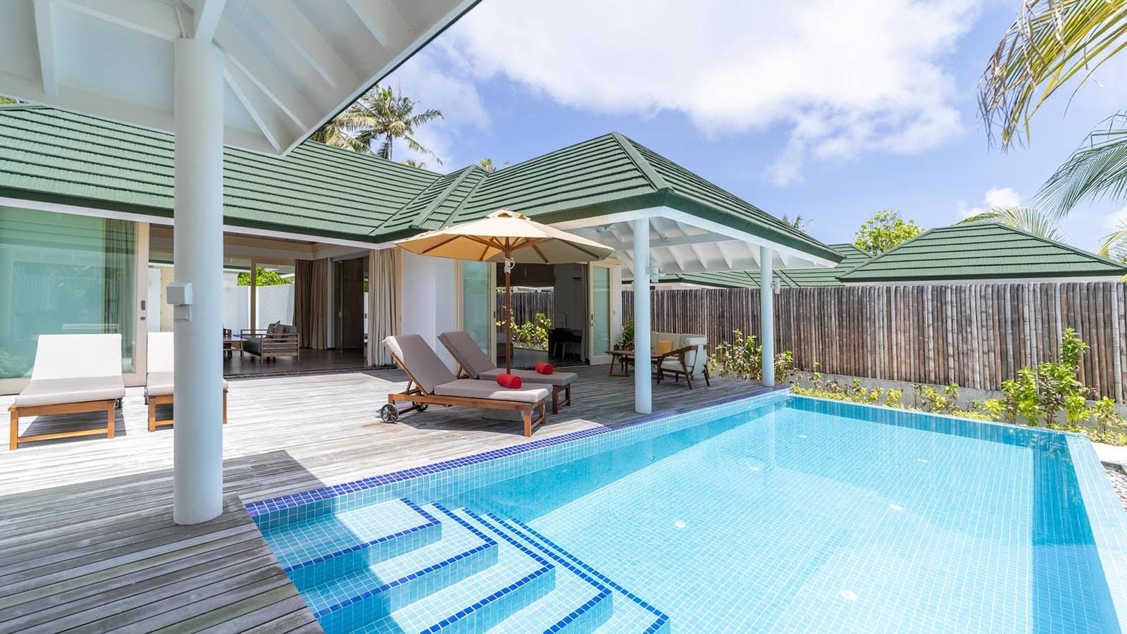 Grand Beach Residence with Pool - Elegant 1-guest oceanfront accommodation at Siyam World Maldives featuring premium furnishings and stunning Maldives views