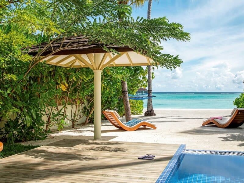 Romantic Beach Villa with Pool - Sun Siyam Olhuveli