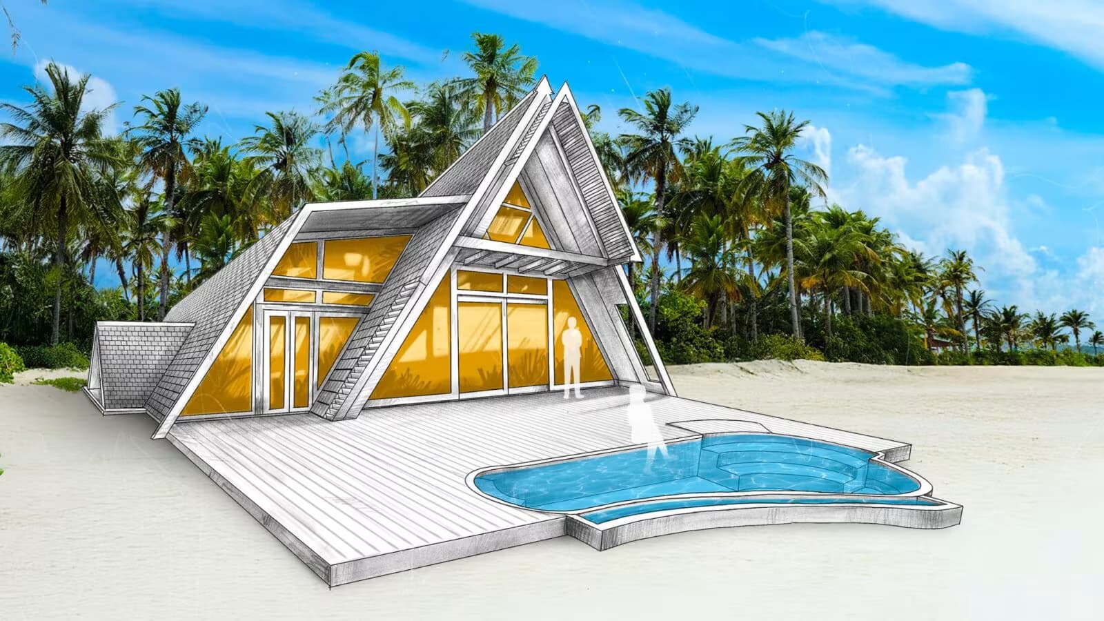 Haruge Beach Pool Suite - Oaga Art Resort