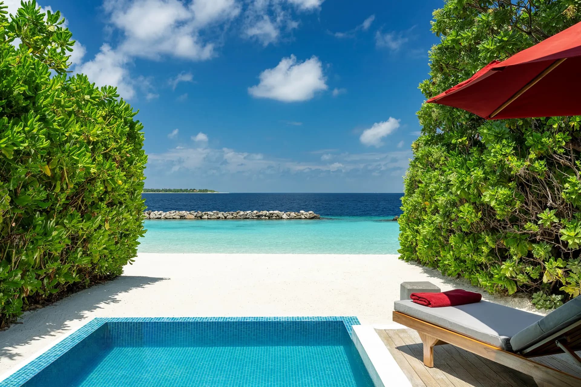Beach Villa with Pool
