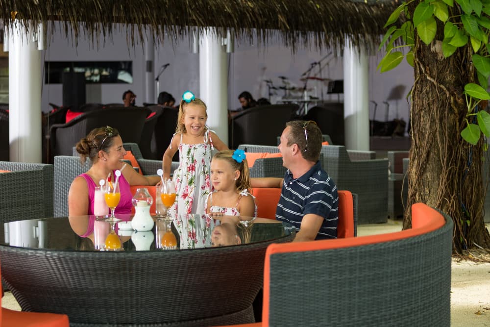 Sand Bar - Sophisticated Bar restaurant at Bandos Maldives featuring elegant tropical ambiance and gourmet cuisine