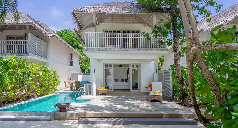 Two Bedroom Duplex Beach Villa with Private Pool