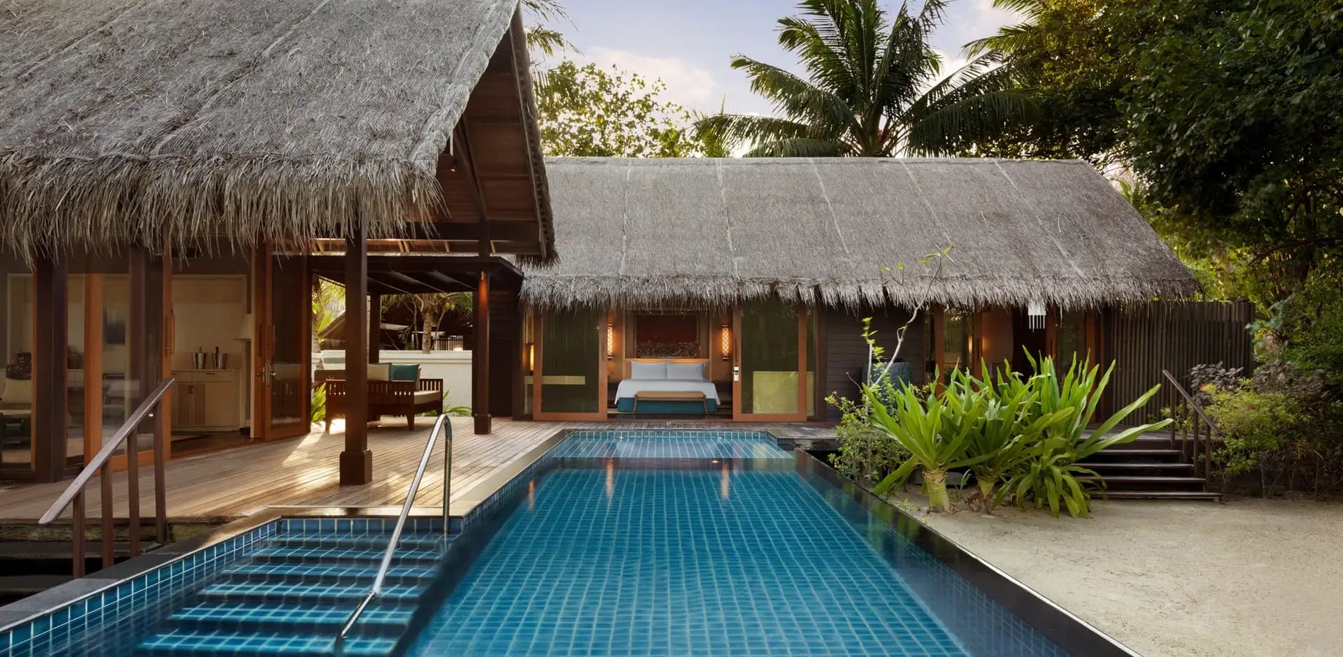 One-Bedroom Beach Villa with Pool