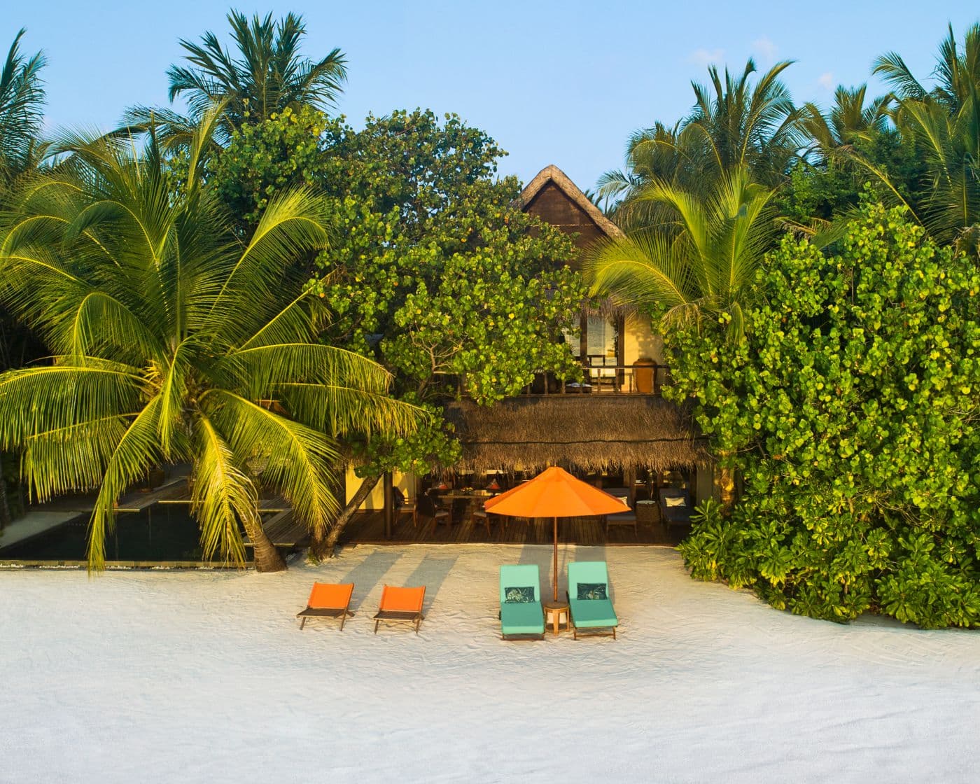 Two Bedroom Sunset Beachfront Suite with Pool