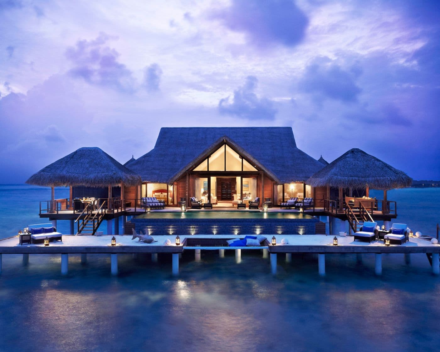 Rehendhi Presidential Overwater Suite – Two Bedroom with Pool - Elegant luxury oceanfront accommodation at Taj Exotica Resort & Spa Maldives featuring premium furnishings and stunning Maldives views