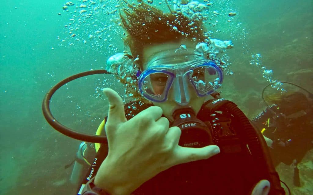 Diving