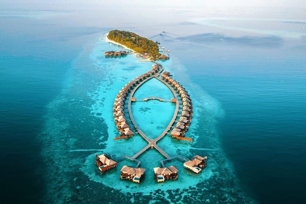 Lily Beach Resort & Spa - 5-star resort in South Ari (Alif Dhaal ) featuring pristine beaches, crystal-clear lagoon, and overwater villas