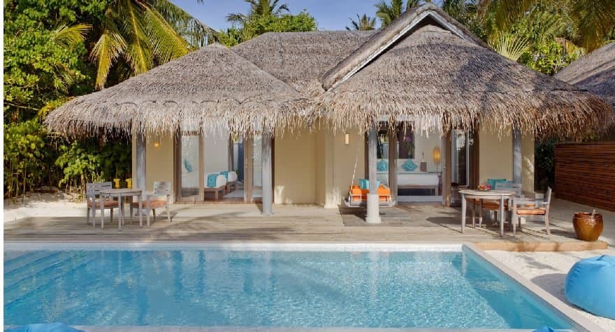 Two Bedroom Family Beach Pool Villa - Anantara Dhigu
