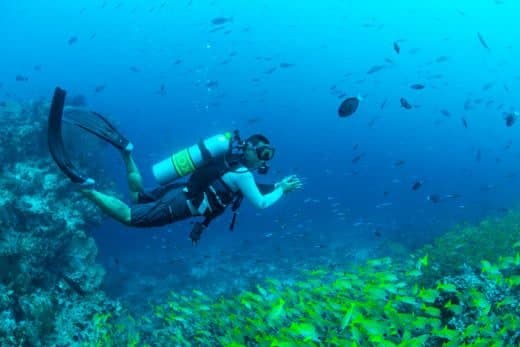 Diving - State-of-the-art localbusiness facility at OUTRIGGER Maldives Maafushivaru with luxurious tropical surroundings and premium amenities