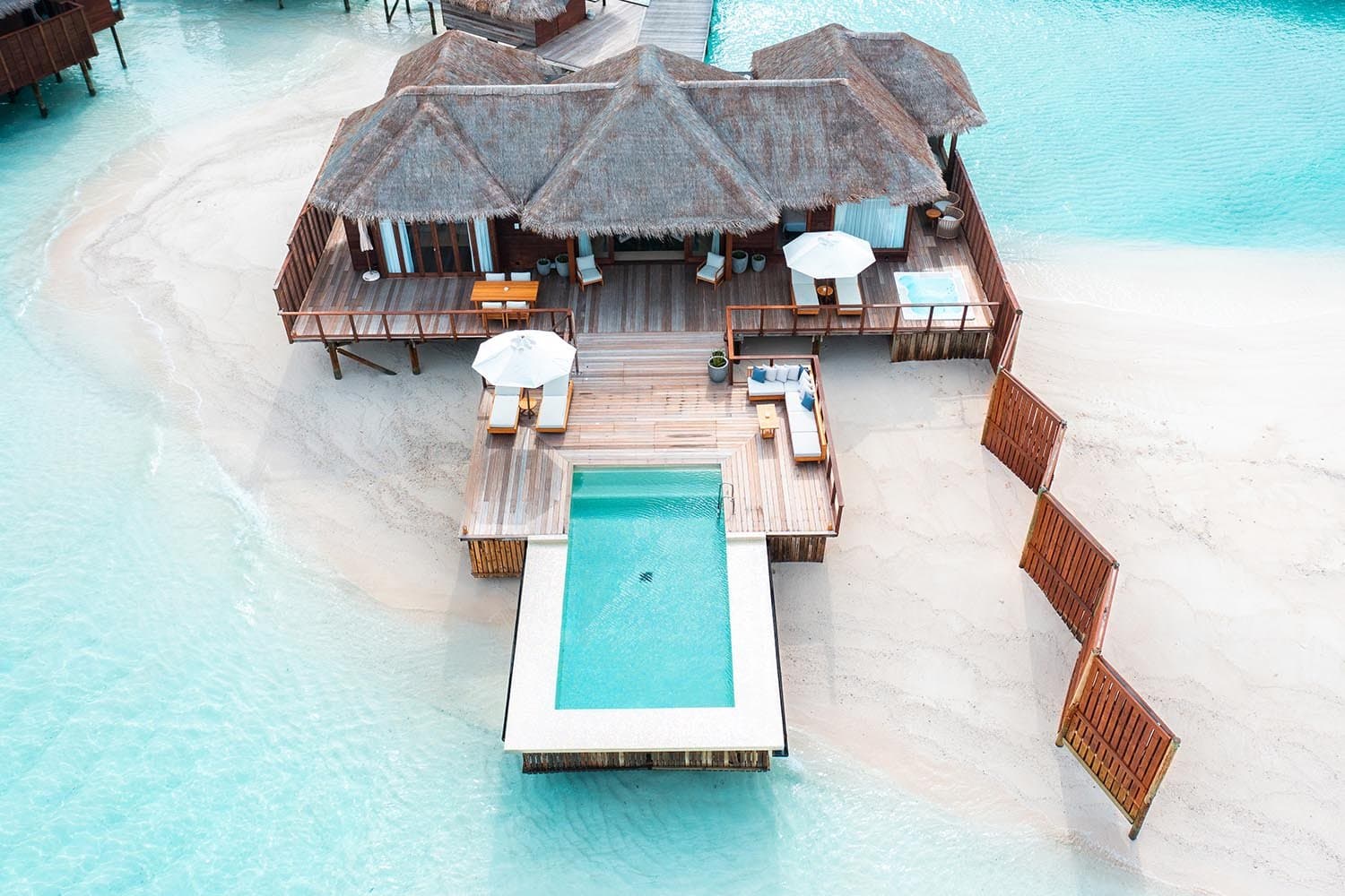 Two Bedroom Rangali Ocean Pavilion With Pool - Conrad Maldives