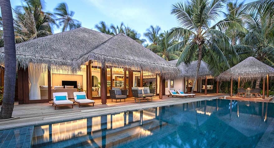 Four Bedroom Beach Pool Residence - Anantara Kihavah