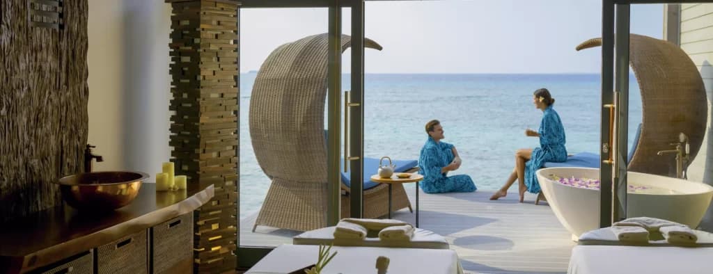 Sun Spa by Healing Earth - State-of-the-art spa facility at Kuredhivaru Resort & Spa Maldives with luxurious tropical surroundings and premium amenities