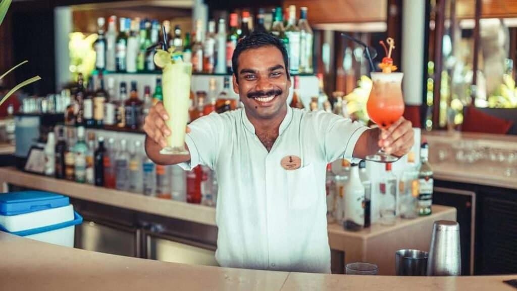 Spirit Bar & Lounge - Sophisticated Cocktail Bar & Lounge restaurant at Lily Beach Resort & Spa featuring elegant tropical ambiance and gourmet cuisine