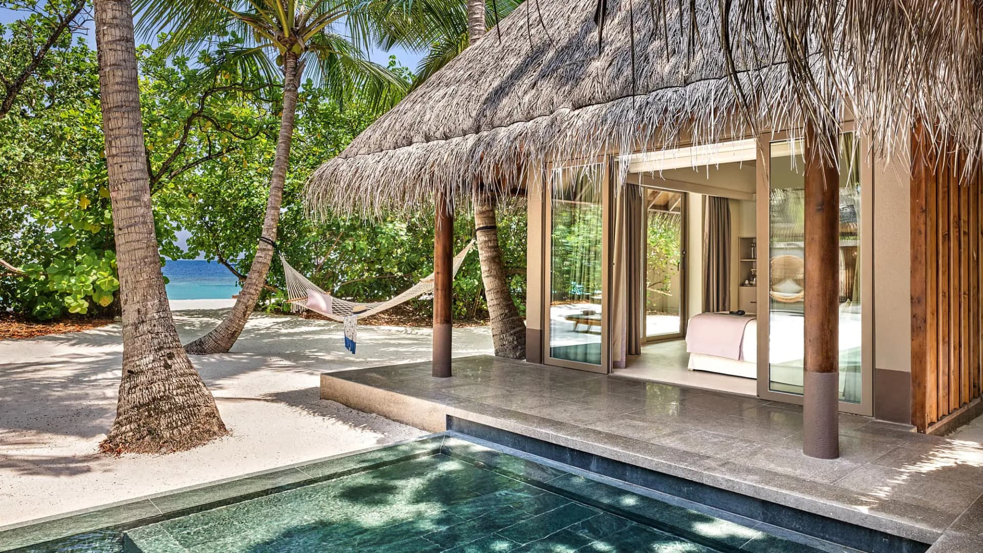 Two Bedroom Family Beach Villa With Two Pools - JOALI Maldives